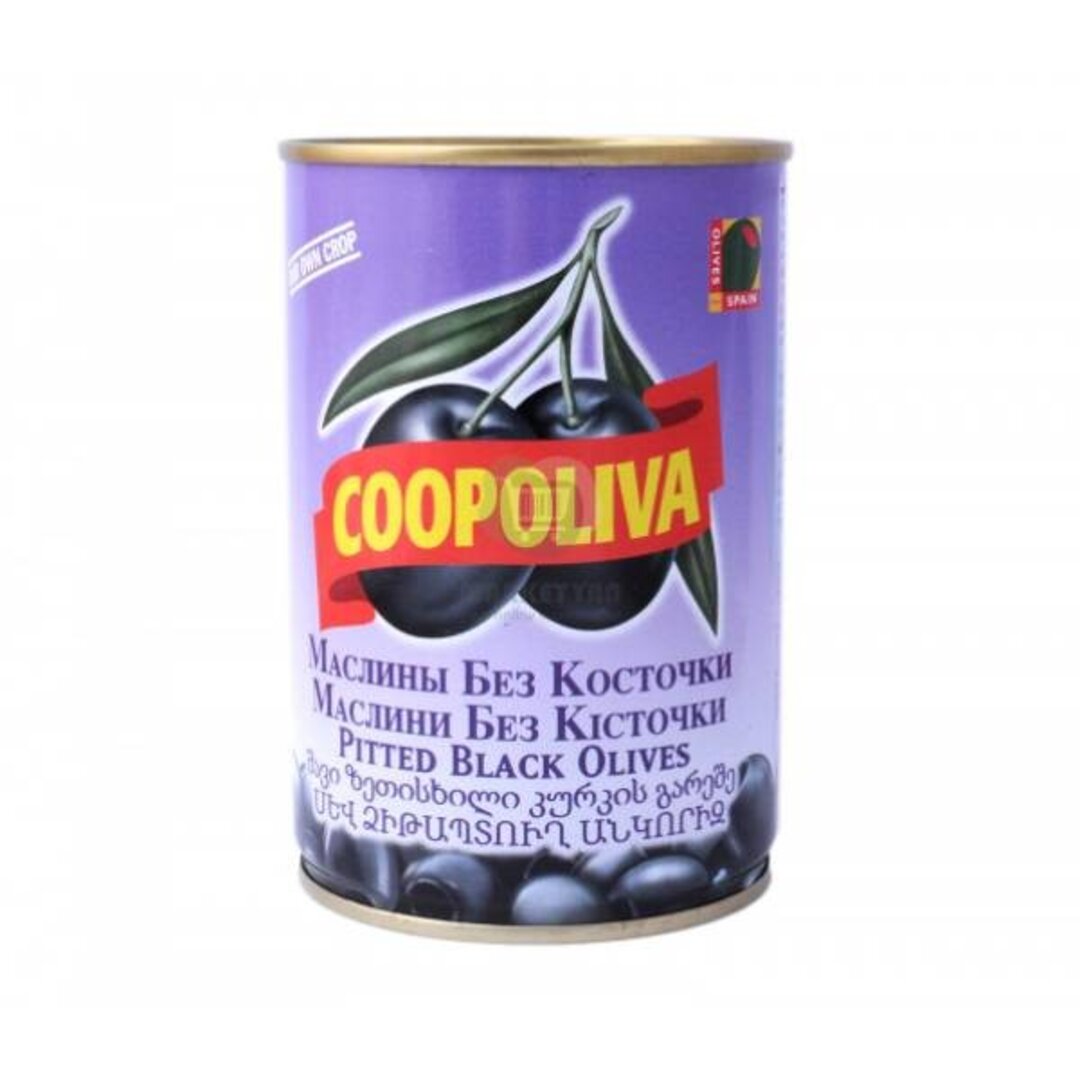 Black olives Coopoliva 425 ml