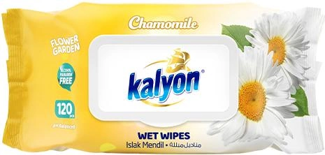Wet wipes chamomile 120 pcs