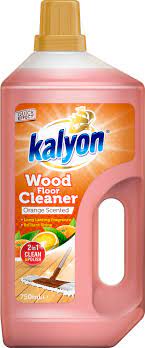 Cleaning liquid for wooden and laminated floors, orange scent 750 ml